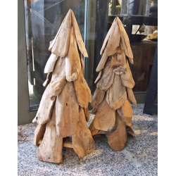 Choinka z drewna tekowego 80cm